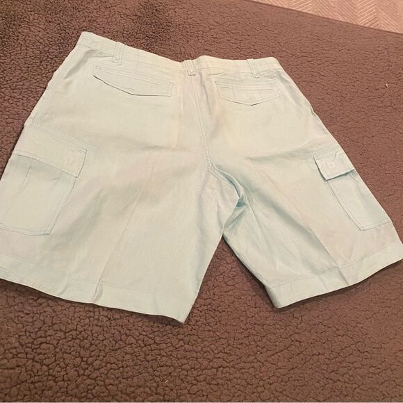 Caribbean Linen Shorts Size 38 Mens - Picture 5 of 5